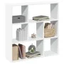 Librería divisora madera ingeniería blanca 102x29x103,5 cm de , Librerías y estanterías - Ref: Foro24-858048, Precio: 72,02 €...