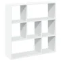 Librería divisora madera ingeniería blanca 102x29x103,5 cm de , Librerías y estanterías - Ref: Foro24-858048, Precio: 72,02 €...