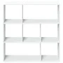 Librería divisora madera ingeniería blanca 102x29x103,5 cm de , Librerías y estanterías - Ref: Foro24-858048, Precio: 72,02 €...