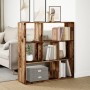 Regal-Divider-Bücherregal aus gealtertem Holz, 102x29x103,5 cm. von , Bücherregale und Regale - Ref: Foro24-858055, Preis: 82...