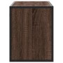TV-Möbel aus Ingenieurholz und Metall in Eichenbraun, 100x31x39,5 cm. von , TV-Möbel - Ref: Foro24-848938, Preis: 57,86 €, Ra...