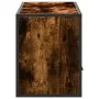 Mueble TV metal y madera contrachapada roble humo 100x31x39,5cm de , Muebles TV - Ref: Foro24-848931, Precio: 57,00 €, Descue...