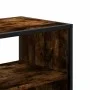Mueble TV metal y madera contrachapada roble humo 100x31x39,5cm de , Muebles TV - Ref: Foro24-848931, Precio: 57,00 €, Descue...