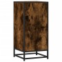Ingenieurholz- und Metallschrank, geräucherter Eichenholz, 35,5x35x76 cm. von , Sideboards - Ref: Foro24-848946, Preis: 66,70...