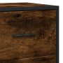 Ingenieurholz- und Metallschrank, geräucherter Eichenholz, 35,5x35x76 cm. von , Sideboards - Ref: Foro24-848946, Preis: 66,70...