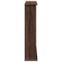 Kaminholzregal aus braunem Eichen-Ingenieurholz, 75x20x87,5 cm. von , Zubehör für Holzöfen und Kamine - Ref: Foro24-854586, P...
