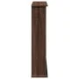 Kaminholzregal aus braunem Eichen-Ingenieurholz, 75x20x87,5 cm. von , Zubehör für Holzöfen und Kamine - Ref: Foro24-854586, P...