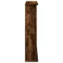 Borde de chimenea madera ingeniería roble ahumado 75x20x87,5 cm de , Accesorios para hornos de leña y chimeneas - Ref: Foro24...