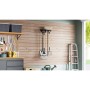 Black steel garden wall tool rack by , Tool Organization and Storage - Ref: Foro24-4019131, Price: 10,49 €, Discount: %