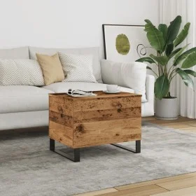 Altertert Holz-Couchtisch aus Ingenieurholz, 60x44,5x45 cm. von , Couchtisch - Ref: Foro24-857440, Preis: 81,40 €, Rabatt: %