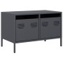 TV-Möbel aus kaltgewalztem Stahl in Anthrazit 68x39x43,5 cm von , TV-Möbel - Ref: Foro24-851234, Preis: 69,53 €, Rabatt: %