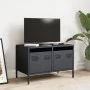 TV stand made of cold-rolled anthracite steel, measuring 68x39x43.5 cm. by , TV Furniture - Ref: Foro24-851234, Price: 68,89 ...