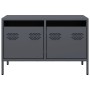 TV-Möbel aus kaltgewalztem Stahl in Anthrazit 68x39x43,5 cm von , TV-Möbel - Ref: Foro24-851234, Preis: 69,53 €, Rabatt: %