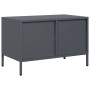 TV-Möbel aus kaltgewalztem Stahl in Anthrazit 68x39x43,5 cm von , TV-Möbel - Ref: Foro24-851234, Preis: 69,53 €, Rabatt: %