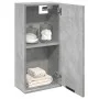 Concrete gray wall-mounted bathroom cabinet 32x20x67 cm by , Closets and storage - Ref: Foro24-856936, Price: 37,38 €, Discou...
