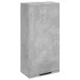 Concrete gray wall-mounted bathroom cabinet 32x20x67 cm by , Closets and storage - Ref: Foro24-856936, Price: 37,38 €, Discou...