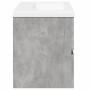 Badezimmermöbel-Set, 2-teilig, aus grauem Beton-Sperrholz. von , Badezimmermöbel - Ref: Foro24-3324909, Preis: 195,42 €, Raba...