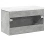 Badezimmermöbel-Set, 2-teilig, aus grauem Beton-Sperrholz. von , Badezimmermöbel - Ref: Foro24-3324909, Preis: 194,92 €, Raba...