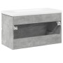 Badezimmermöbel-Set, 2-teilig, aus grauem Beton-Sperrholz. von , Badezimmermöbel - Ref: Foro24-3324909, Preis: 195,42 €, Raba...