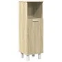 Set de muebles de baño 3 pzas madera contrachapada roble Sonoma de , Muebles de baño - Ref: Foro24-3324975, Precio: 151,01 €,...