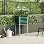 Olive green steel planter 45x45x88 cm by , Pots and planters - Ref: Foro24-4008963, Price: 41,83 €, Discount: %