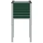 Olive green steel planter 45x45x88 cm by , Pots and planters - Ref: Foro24-4008963, Price: 41,83 €, Discount: %