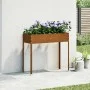 Pflanzgefäß aus rostfreiem Stahl 100,5x40,5x90 cm von , Töpfe und Pflanzgefäße - Ref: Foro24-4008961, Preis: 47,30 €, Rabatt: %