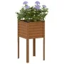 Pflanzgefäß aus rostfreiem Stahl, 45x45x88 cm. von , Töpfe und Pflanzgefäße - Ref: Foro24-4008968, Preis: 31,35 €, Rabatt: %