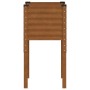 Pflanzgefäß aus rostfreiem Stahl, 45x45x88 cm. von , Töpfe und Pflanzgefäße - Ref: Foro24-4008968, Preis: 30,48 €, Rabatt: %