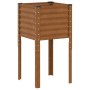 Pflanzgefäß aus rostfreiem Stahl, 45x45x88 cm. von , Töpfe und Pflanzgefäße - Ref: Foro24-4008968, Preis: 30,48 €, Rabatt: %