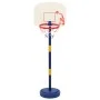 Adjustable basketball hoop with ball and pump 90/121 cm by , toy basketball - Ref: Foro24-4016327, Price: 45,42 €, Discount: %