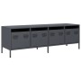 TV-Möbel aus kaltgewalztem Stahl in Anthrazit 135x39x43,5 cm von , TV-Möbel - Ref: Foro24-851306, Preis: 156,68 €, Rabatt: %