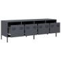 TV-Möbel aus kaltgewalztem Stahl in Anthrazit 135x39x43,5 cm von , TV-Möbel - Ref: Foro24-851306, Preis: 156,68 €, Rabatt: %