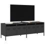 TV-Möbel aus schwarzem kaltgewalztem Stahl, 135x39x43,5 cm. von , TV-Möbel - Ref: Foro24-851304, Preis: 109,21 €, Rabatt: %