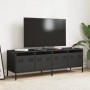 TV-Möbel aus schwarzem kaltgewalztem Stahl, 135x39x43,5 cm. von , TV-Möbel - Ref: Foro24-851304, Preis: 109,21 €, Rabatt: %