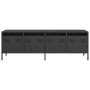 TV-Möbel aus schwarzem kaltgewalztem Stahl, 135x39x43,5 cm. von , TV-Möbel - Ref: Foro24-851304, Preis: 109,21 €, Rabatt: %