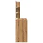 Dresser with LED lights oak artisan 60x40x140 cm by , Tables - Ref: Foro24-857000, Price: 117,87 €, Discount: %