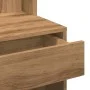 Dresser with LED lights oak artisan 60x40x140 cm by , Tables - Ref: Foro24-857000, Price: 117,87 €, Discount: %