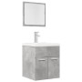 Badezimmermöbel-Set, 2-teilig, aus grauem Beton-Sperrholz. von , Badezimmermöbel - Ref: Foro24-856368, Preis: 50,37 €, Rabatt: %