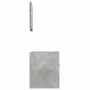 Bathroom furniture set, 2 pieces, gray plywood with concrete finish. by , Bathroom furniture - Ref: Foro24-856368, Price: 49,...
