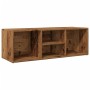 Aged engineered wood shoe bench 105x35x35 cm by , Shoe racks and shoe organizers - Ref: Foro24-856410, Price: 55,83 €, Discou...