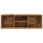 Aged engineered wood shoe bench 105x35x35 cm by , Shoe racks and shoe organizers - Ref: Foro24-856410, Price: 55,83 €, Discou...