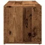 Banco zapatero de madera de ingeniería envejecida 105x35x35 cm de , Zapateros y organizadores de calzado - Ref: Foro24-856410...