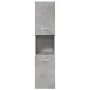Badezimmermöbel-Set, 5-teilig, aus grauem Beton-Ingenieurholz. von , Badezimmermöbel - Ref: Foro24-3324885, Preis: 221,21 €, ...