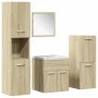 Badezimmermöbel-Set 5-teilig aus Eichenholzoptik in Sonoma-Eiche. von , Badezimmermöbel - Ref: Foro24-3325001, Preis: 203,44 ...