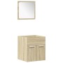 Badezimmermöbel-Set 5-teilig aus Eichenholzoptik in Sonoma-Eiche. von , Badezimmermöbel - Ref: Foro24-3325001, Preis: 207,03 ...