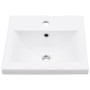 Juego de muebles de baño 5 pzas madera ingeniería roble Sonoma