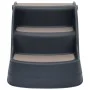 Folding 3-step dark gray dog ladder by , Pet Steps and Ramps - Ref: Foro24-171174, Price: 58,16 €, Discount: %