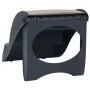 Folding 3-step dark gray dog ladder by , Pet Steps and Ramps - Ref: Foro24-171174, Price: 58,16 €, Discount: %