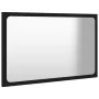 Badezimmerschrank-Set aus schwarzer Holzwerkstoffplatte von , Badezimmermöbel - Ref: Foro24-3070956, Preis: 120,92 €, Rabatt: %
